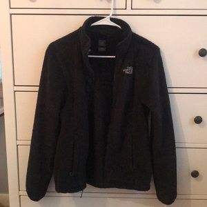 Black North Face Fleece Jacket